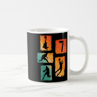 7 Basketball 7. alter Spieler Basketball Meme Kaffeetasse