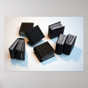 7 Bücher der Miniatur von Künstlern - Fotografierp Poster