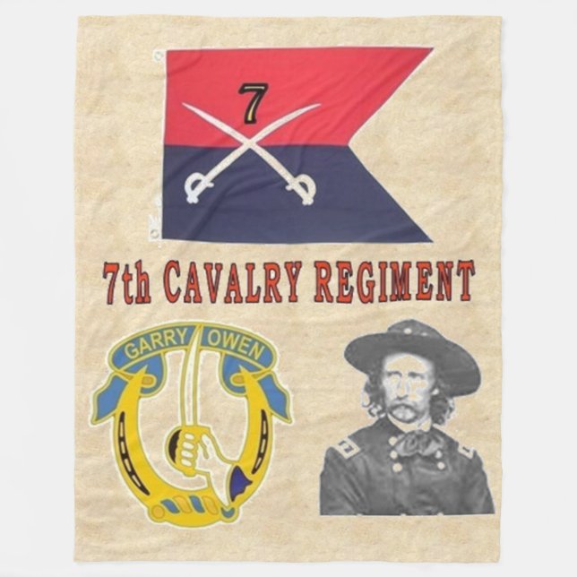 7. CAVALRY Fleece Blanket (Vorderseite)