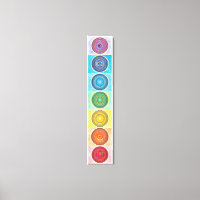 7 Chakra Canvas Print