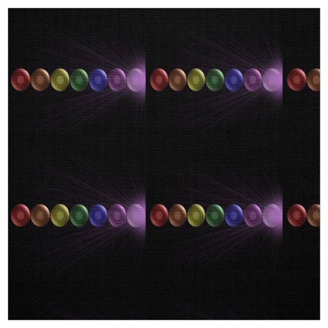 7 Chakra Gewebe Stoff (Muster)