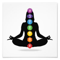 7 Chakra Silhouette