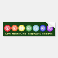 7 Chakras Autoaufkleber