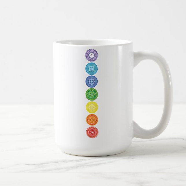 7 Chakras Kaffeetasse (Rechts)