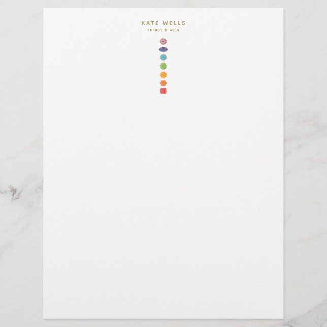 7 Chakras Kundalini Healer Flyer (Vorne)