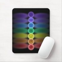 7 chakras-Mauspad