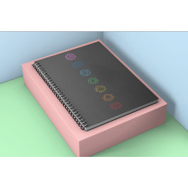 7 Chakras-Notebook Notizblock