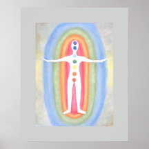 7 Chakras Subtle Energy Body Healing Reiki Grau