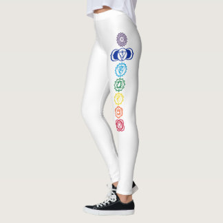 7 Chakras Yoga-Hosen Leggings