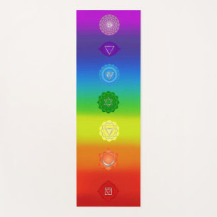 7 Chakras Yogamatte
