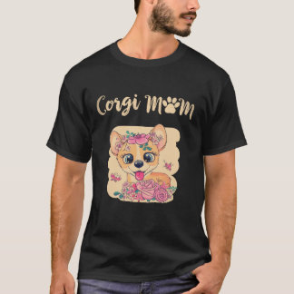 7 Corgi-Mama Corgi T-Shirt