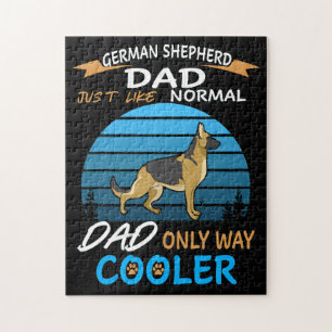 7 Deutscher Schäferhund-Vater, genau wie normaler Puzzle