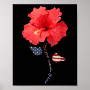 7. Dezember 1941 Hibiskus, Pearl Harbor Memorial Poster