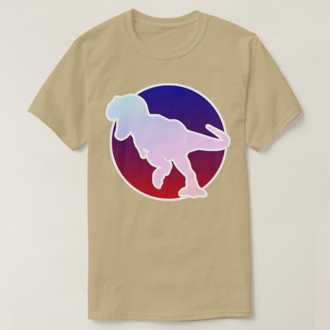 7 Dinosaurier-Geschenk T-Shirt (Design vorne)