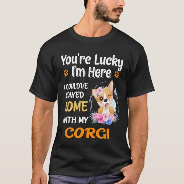 7 Du hast Glück T-Shirt (Vorderseite)