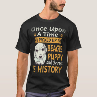 7 Es war einmal - Beagle Welpe Beagle T-Shirt