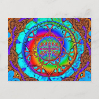 7 Fische Postkarte