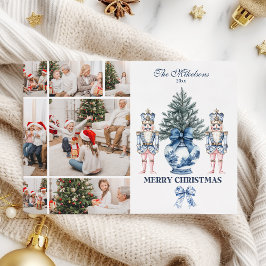 7 Foto Blaue Chinoiserie Nussknacker Weihnachten