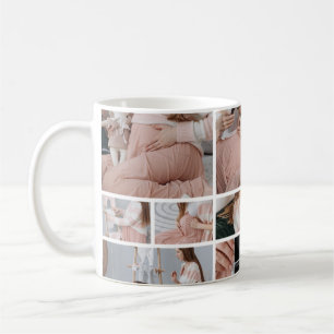 7 Foto-Weihnachtskekse für 2 Schwangerschaft Kaffeetasse