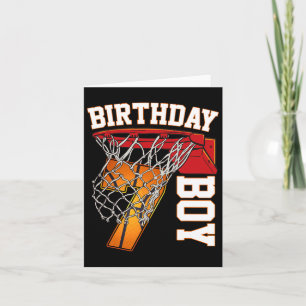 7. Geburtstag Boy Bysketbyll 7 Jahre altes Thema P Karte