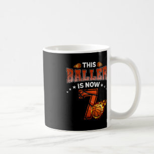 7. Geburtstag Boys Basketball Spieler Geschenke 7 Kaffeetasse