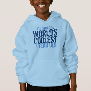 7. Geburtstag der Coolen 7-jährigen Blauen der We Hoodie