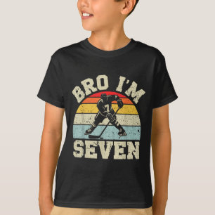 7. Geburtstag Eishockey Junge 7 Jahre alt Hockey T-Shirt