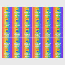 7. Geburtstag: Farbenfroh, Fun Rainbow Pattern # 7