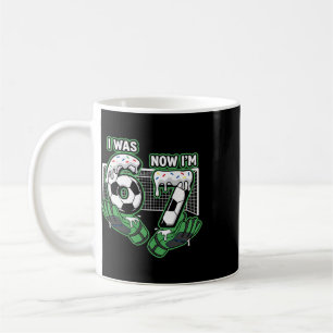 7. Geburtstag Fußball Ich war 6 jetzt bin ich 7 Kaffeetasse