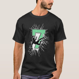 7. Geburtstag Fußball Kleinkinder Siebter Geburtst T-Shirt