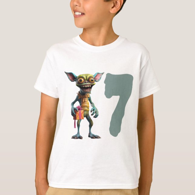 7. Geburtstag Gremlin T-Shirt (Vorderseite)