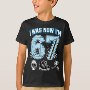 7. Geburtstag Ich war 6 Ich bin 7 Sechs Sieben 67 T-Shirt
