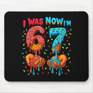 7. Geburtstag Ich war 6 jetzt bin ich 7 67 Meme Lu Mousepad