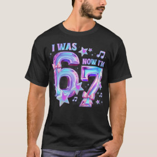 7. Geburtstag Ich war 6 jetzt bin ich 7 Geburtstag T-Shirt