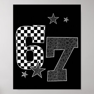 7. Geburtstag Ich war 6 jetzt bin ich 7 Lustig 67  Poster