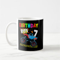 7. Geburtstag Junge Blaze 7 Jahre alter Monster Tr