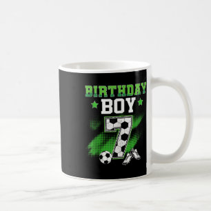 7. Geburtstag Junge Fußball 7 Jahre Sport 7 Jahre Kaffeetasse