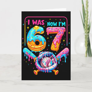 7. Geburtstag Jungen Ich war 6 jetzt bin ich 7 Bas Karte