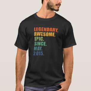7. Geburtstag, Mai 2015, Boys Girls, 7. Geburtstag T-Shirt