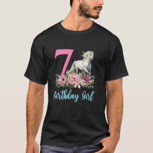 7. Geburtstag Pferd 7 Jahre Sieben Endlich 7. Gebu T-Shirt