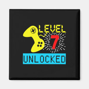 7. Geburtstag T Shirt Boys Video Game Gamer Boys C Magnet