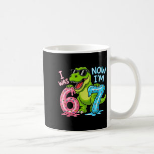 7. Geburtstag war 6 7 lustig 6 7 Mädchen Kaffeetasse