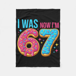 7. Geburtstag war 6, jetzt bin ich 7 67 Lustig Fleecedecke