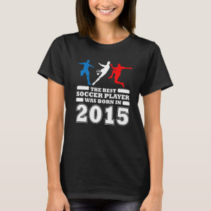 7. Geburtstagsfußball 7 Jahre alter Fußballspieler T-Shirt
