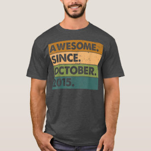 7. Geburtstagsgeschenke Phantastisch seit Oktober T-Shirt