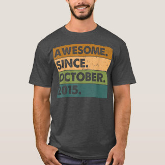 7. Geburtstagsgeschenke Phantastisch seit Oktober  T-Shirt