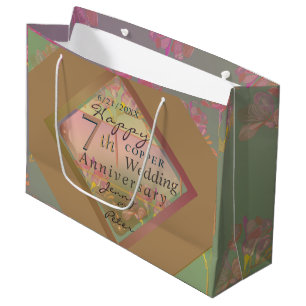 7. Geburtstagsgeschenktasche Große Geschenktüte