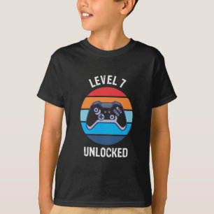 7. Geburtstagsspiel Stufe 7  T-Shirt
