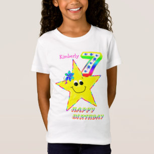 7. Geburtstagsstars-Shirt T-Shirt