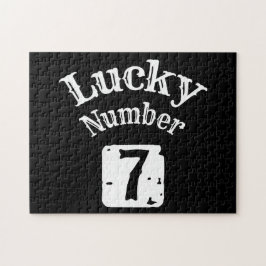 7 - Glückszahl 7 Glück Puzzle